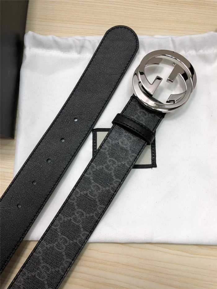 Gucci GG Supreme belt with G buckle 38mm High