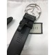 Gucci GG Supreme belt with G buckle 38mm High