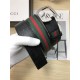 Gucci Web belt with G buckle Silver 38mm High