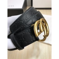 Gucci Signature belt with Double G buckle 38mm High