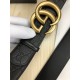 Gucci Signature belt with Double G buckle 38mm High