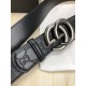 Gucci Signature belt with Double G buckle 38mm High