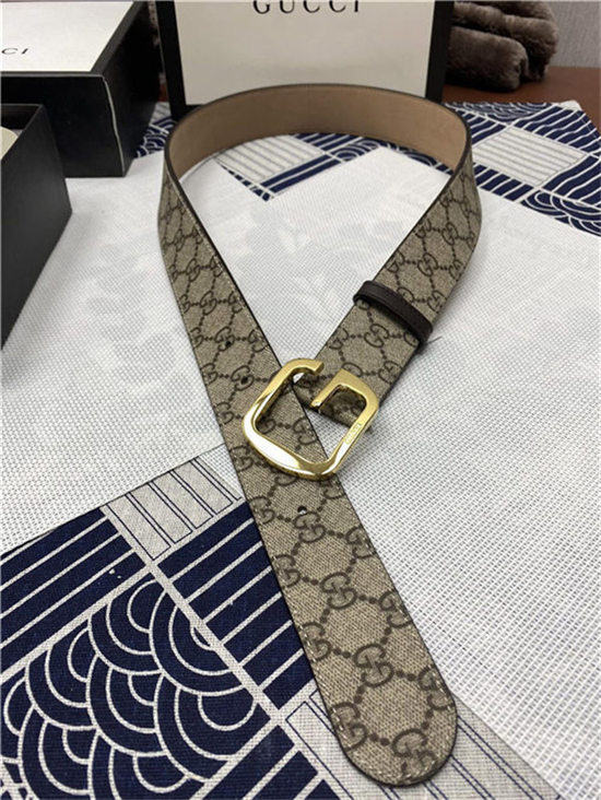 Gucci GG Supreme belt with G buckle 38mm High