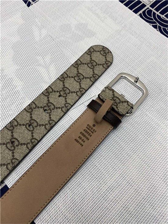 Gucci GG Supreme belt with G buckle 38mm High