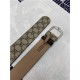 Gucci GG Supreme belt with G buckle 38mm High