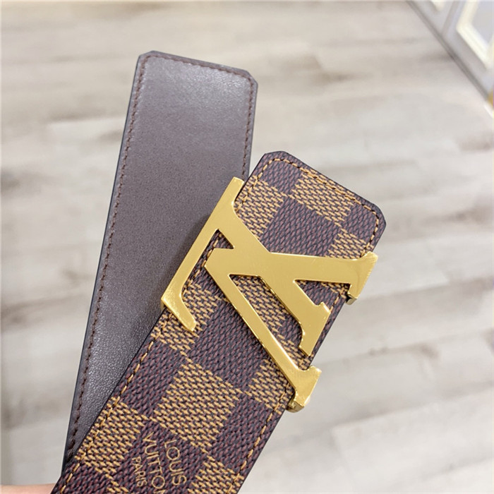 Louis Vuitton LV INITIALES 40MM BELT Damier Ebene High