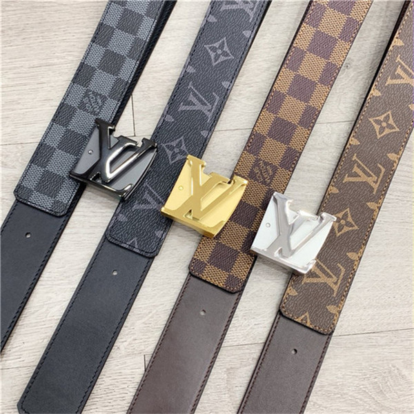 Louis Vuitton LV INITIALES 40MM BELT Damier Ebene High