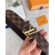 Louis Vuitton LV PYRAMIDE 40MM BELT Damier Ebene High