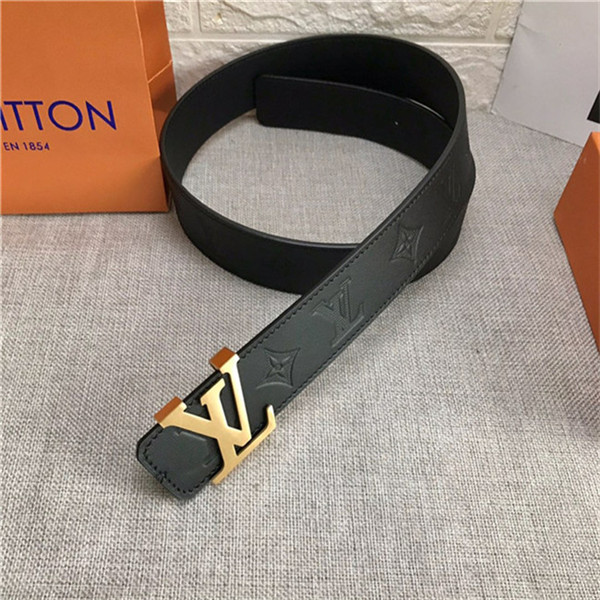 Louis Vuitton LV INITIALES 40MM BELT Monogram Shadow High