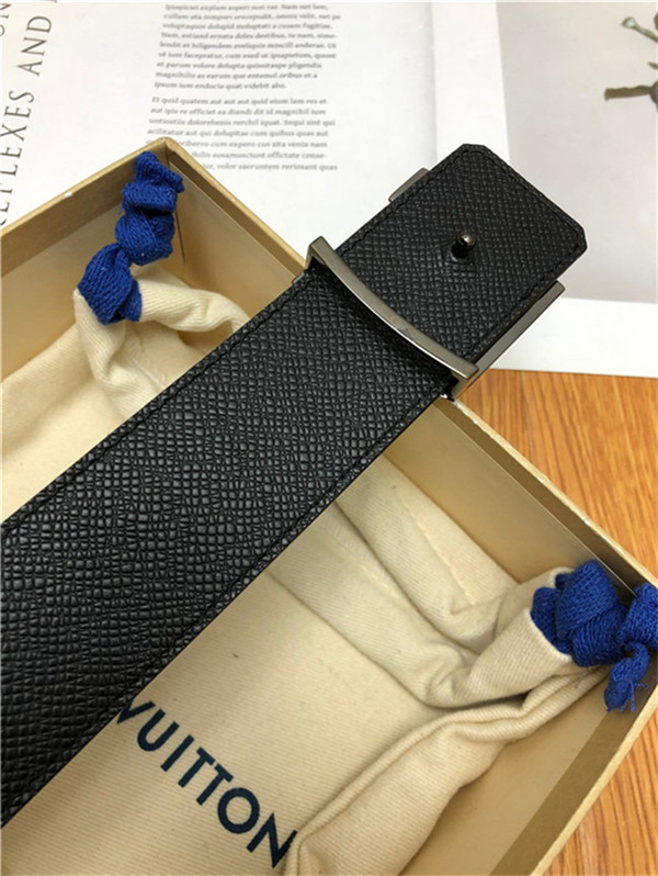 Louis Vuitton LV PYRAMIDE 40MM Reversible BELT Monogram Eclipse High