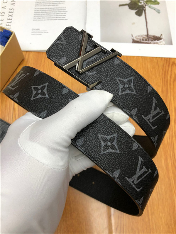 Louis Vuitton LV PYRAMIDE 40MM Reversible BELT Monogram Eclipse High