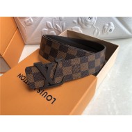 Louis Vuitton LV INITIALES 40MM BELT Damier Ebene High