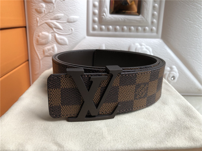 Louis Vuitton LV INITIALES 40MM BELT Damier Ebene High