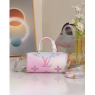 Louis Vuitton PAPILLON BB Monogram coated canvas Sunrise Pastel M46078 High