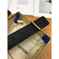 Louis Vuitton LV INITIALES 40MM BELT Damier Ebene Anti-Gold High