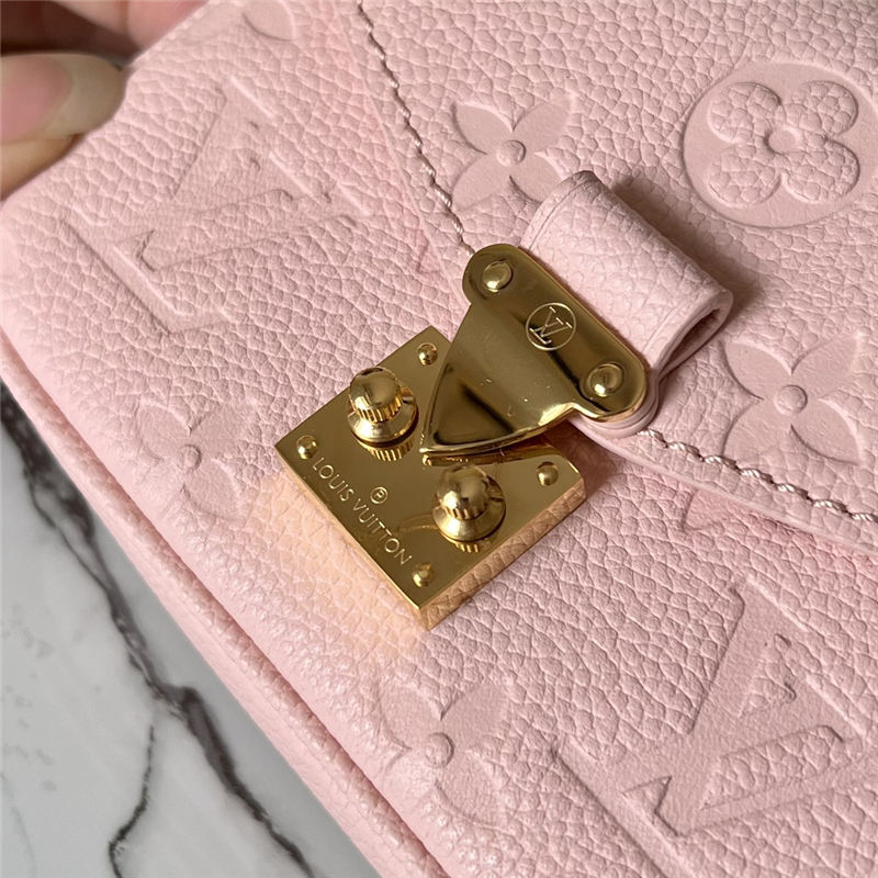 Louis Vuitton MICRO MÉTIS Bag Monogram Empreinte embossed supple grained cowhide leather Pink M81389 High