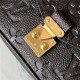 Louis Vuitton MICRO MÉTIS Bag Monogram Empreinte embossed supple grained cowhide leather Black M81390 High