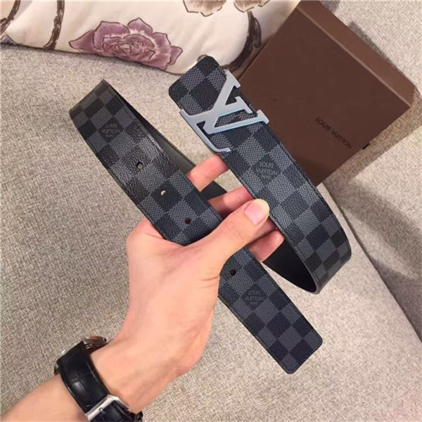 Louis Vuitton LV INITIALES 40MM Reversible BELT Damier High