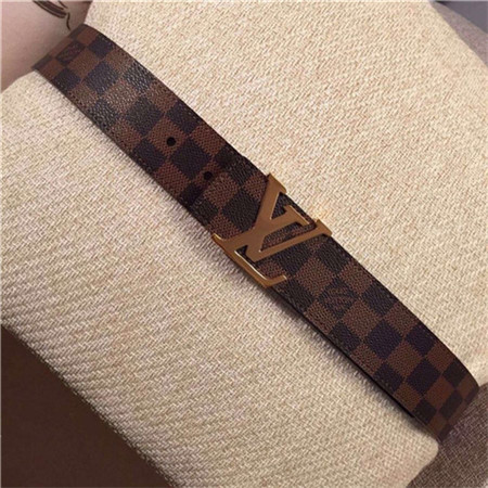 Louis Vuitton LV INITIALES 40MM Reversible BELT Damier Ebene High