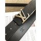 Louis Vuitton LV INITIALES 40MM BELT Epi High