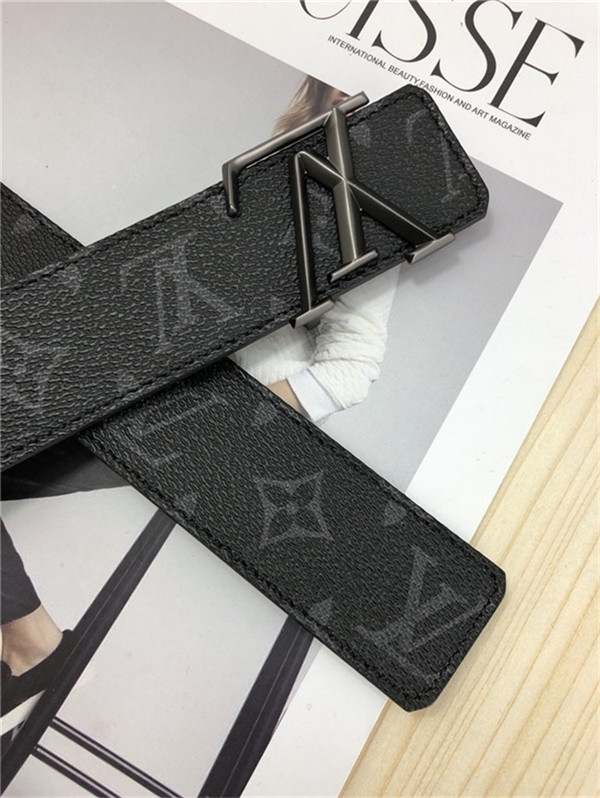 Louis Vuitton LV PYRAMIDE 40MM BELT Monogram Eclipse High