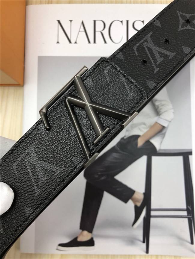 Louis Vuitton LV PYRAMIDE 40MM BELT Monogram Eclipse High