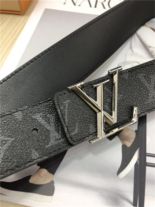 Louis Vuitton LV PYRAMIDE 40MM BELT Monogram Eclipse High