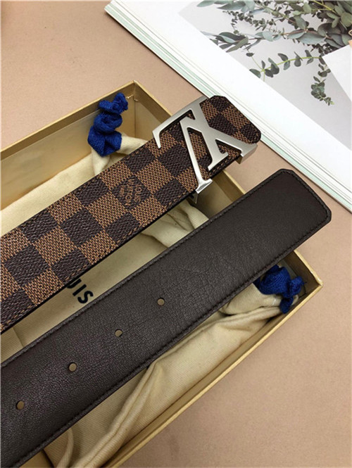 Louis Vuitton LV INITIALES 40MM BELT Damier Ebene High