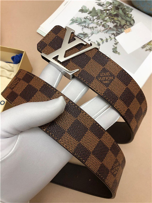 Louis Vuitton LV INITIALES 40MM BELT Damier Ebene High