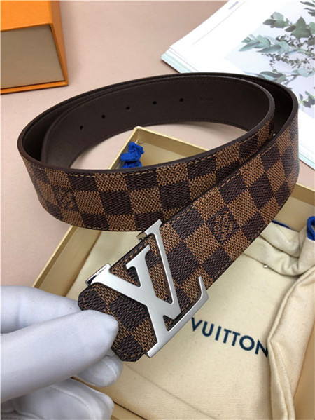 Louis Vuitton LV INITIALES 40MM BELT Damier Ebene High