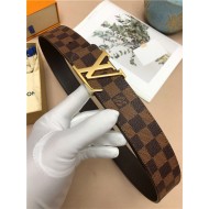 Louis Vuitton LV INITIALES 40MM BELT Damier Ebene High