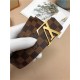 Louis Vuitton LV INITIALES 40MM BELT Damier Ebene High