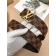 Louis Vuitton LV INITIALES 40MM BELT Damier Ebene High