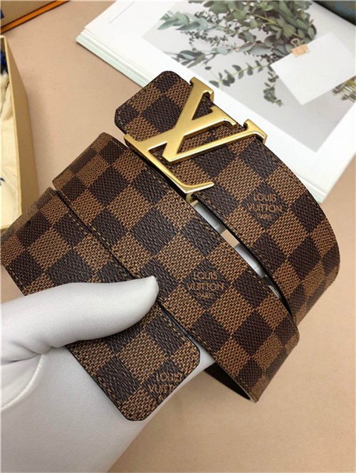 Louis Vuitton LV INITIALES 40MM BELT Damier Ebene High