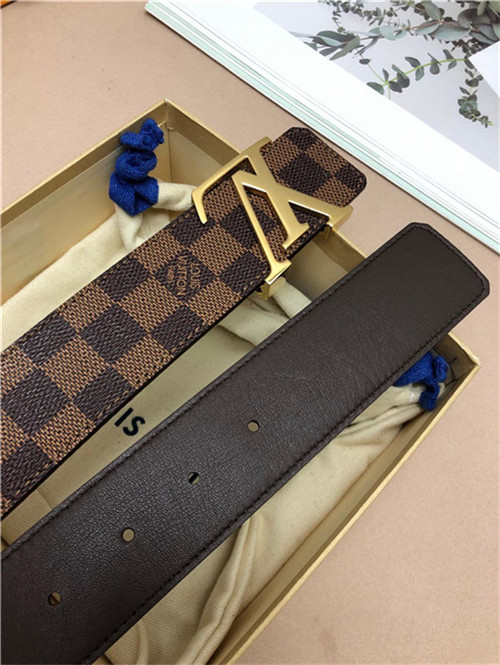 Louis Vuitton LV INITIALES 40MM BELT Damier Ebene High