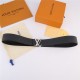 Louis Vuitton LV PYRAMIDE 40MM BELT Leather Dk Grey High