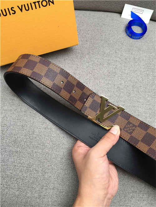 Louis Vuitton LV INITIALES 40MM BELT Damier Ebene High