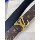 Louis Vuitton LV INITIALES 40MM BELT Monogram High