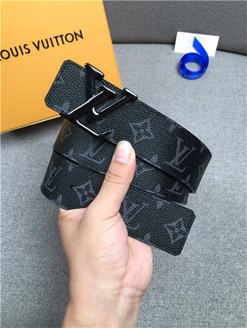 Louis Vuitton LV INITIALES I 40MM BELT Monogram Eclipse High