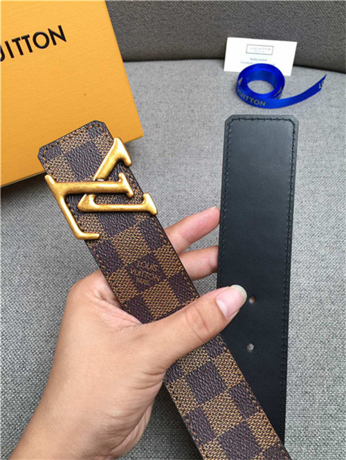 Louis Vuitton LV INITIALES I 40MM BELT Monogram Damier Ebene High