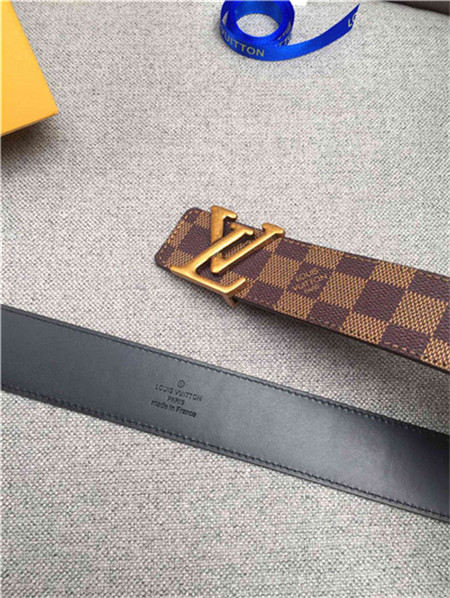 Louis Vuitton LV INITIALES I 40MM BELT Monogram Damier Ebene High