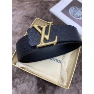 Louis Vuitton LV INITIALES II 40MM BELT Leather High