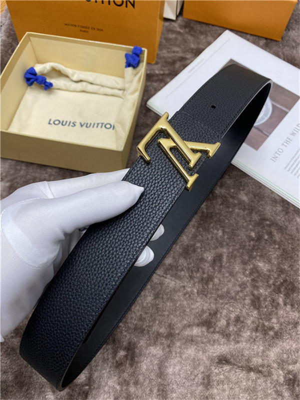 Louis Vuitton LV INITIALES II 40MM BELT Leather High