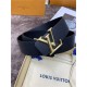 Louis Vuitton LV INITIALES II 40MM BELT Leather High