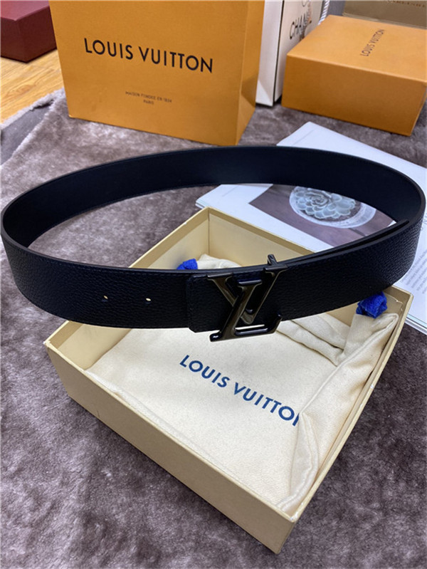 Louis Vuitton LV INITIALES II 40MM BELT Leather High