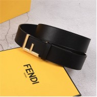 Fendi Leather Belt 38mm F Buckle in High