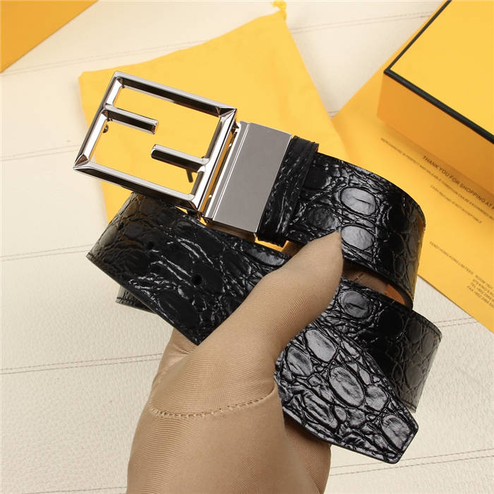 Fendi Caiman Belt 38mm Baguette Buckle High