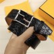 Fendi Caiman Belt 38mm Baguette Buckle High