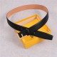 Fendi Leather Belt 38mm F Buckle High