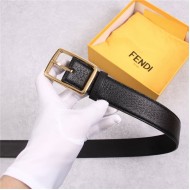 Fendi Leather Belt 35mm Pin Buckle High